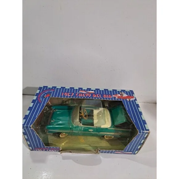 Gearbox  Diecast 1957 Chevrolet Bel Air Pedal Car Bank w/box - Picture 11 of 14